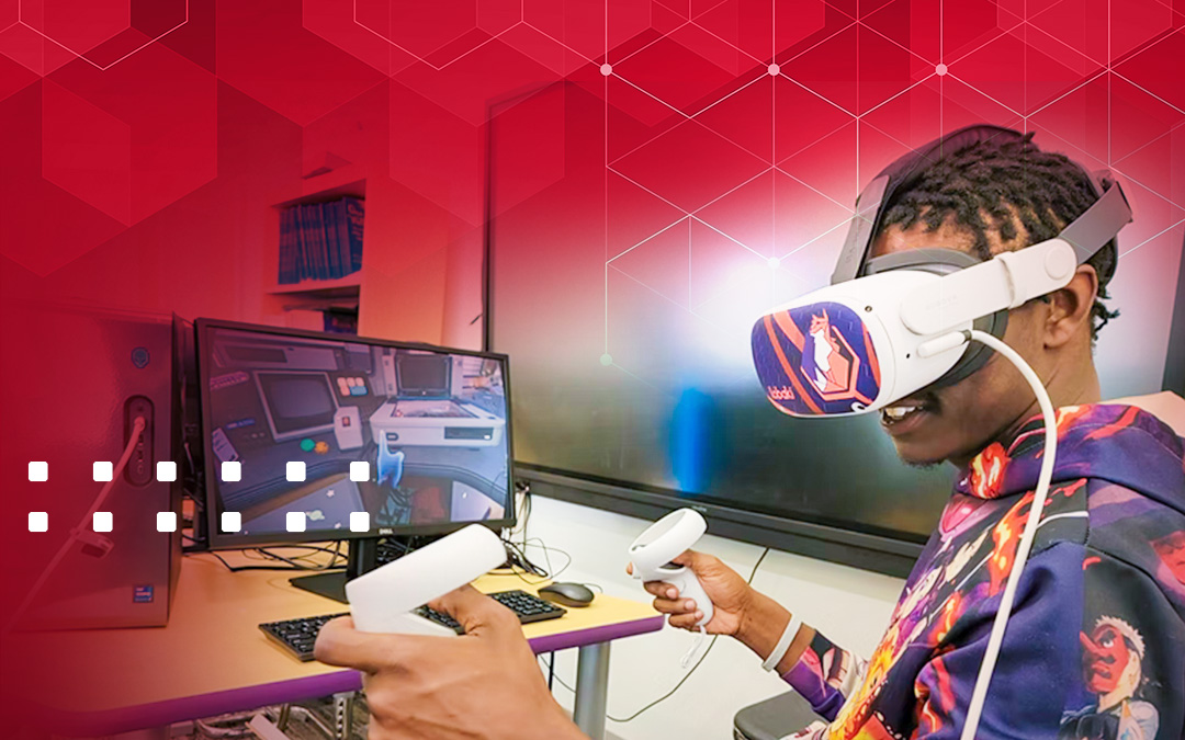 VR2 teacher pointing